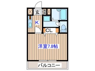 米ヶ袋ベルサンテの物件間取画像